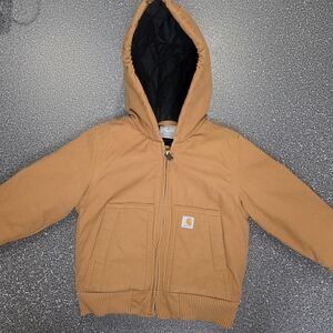 Carhartt Kids Tan Hooded Jacket